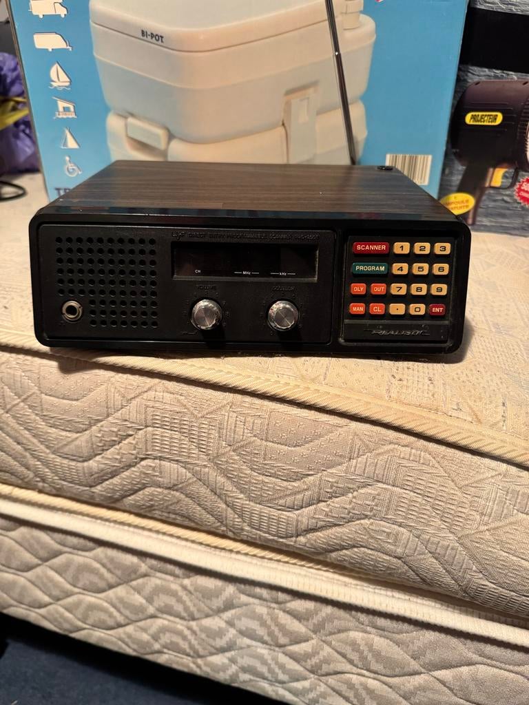 Vintage Programmeerbare Scanner - Realistic, Telecommunicatie, Scanners, Ophalen, Gebruikt, Minder dan 30 kanalen