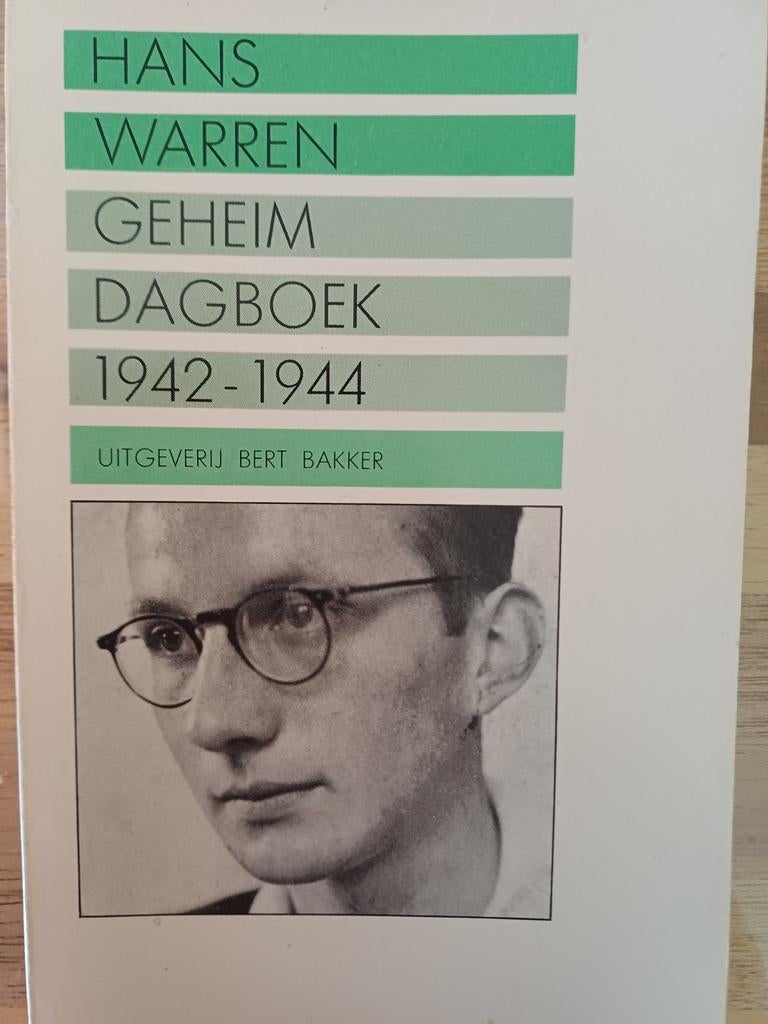 HANS WARREN. Geheim dagboek  1942-1944, Ophalen of Verzenden, Gelezen