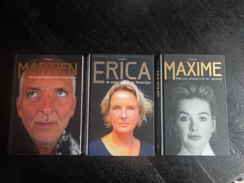 Martien, Erica en Maxime Meiland, Boeken, Biografieën, Ophalen of Verzenden, Zo goed als nieuw, Jan Dijkgraaf