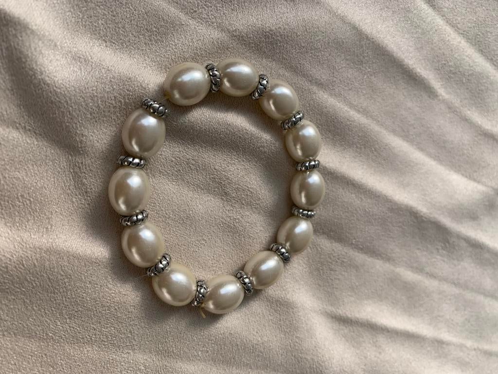Leuk armbandje, Verzenden, Gebruikt, Overige kleuren, Elastiek