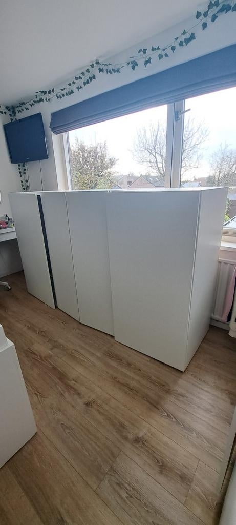 Ikea Platsa Kasten (3 stuks) met inrichting (hoogslaper), Ophalen, Zo goed als nieuw