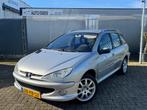 Peugeot 206 SW 1.6-16V Griffe - Airco - APK 10-26, Auto's, Peugeot, Voorwielaandrijving, Zwart, 4 cilinders, Elektrische ramen
