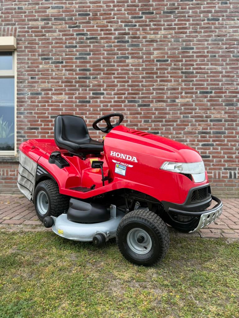 Honda HF 2622 Zitmaaier, Ophalen, Zo goed als nieuw, Opvangbak, 120 cm of meer