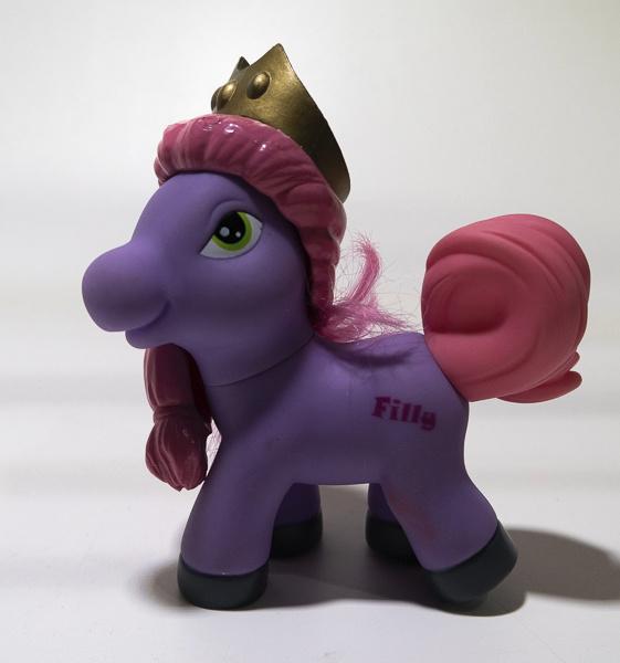 Filly paardjes, pony's van kunststof met verborgen haartjes, Ophalen of Verzenden, Zo goed als nieuw