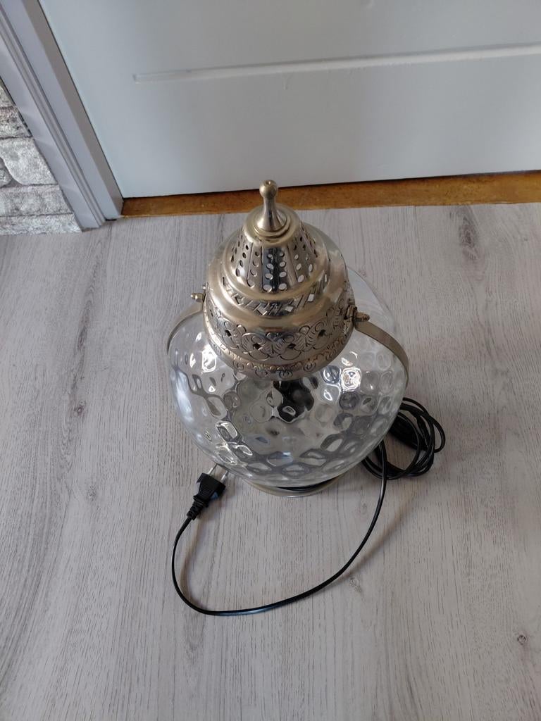 Oosterse lamp, Ophalen, Zo goed als nieuw, Minder dan 50 cm