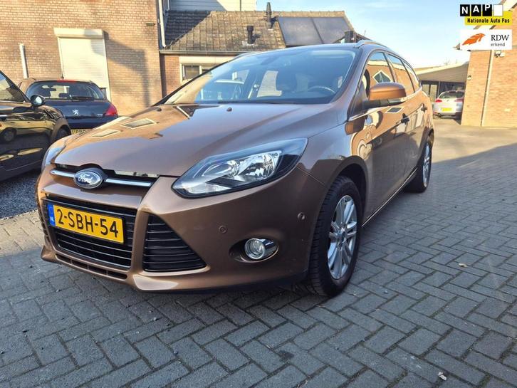 Ford Focus Wagon 1.0 EcoBoost Titanium Navi Clima Cruise, Auto's, Ford, Bedrijf, Te koop, Focus, ABS, Airbags, Airconditioning