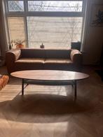 Salontafel Stockholm (Ikea) 180 x 59 walnoot, Huis en Inrichting, Ophalen, 50 tot 100 cm, Zo goed als nieuw, Minder dan 50 cm