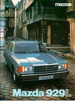 Folder Mazda 929 Legato 1980, Ophalen of Verzenden, Gelezen, Mazda