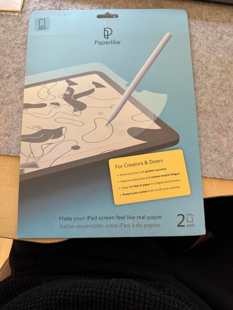 Paperlike voor iPad Pro 11" & iPad Air 10.9", Computers en Software, Apple iPads, Apple iPad Air, 11 inch, Nieuw, Ophalen of Verzenden
