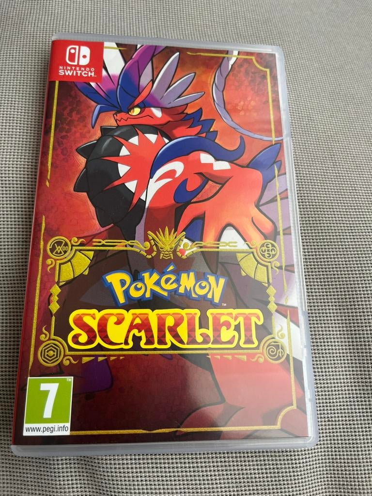 Pokemon Scarlet - Nintendo Switch, Spelcomputers en Games, Avontuur en Actie, 1 speler, Ophalen of Verzenden, Zo goed als nieuw