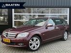 Mercedes C-klasse Estate 180K Avantgarde|Carneol Red|Navi|UN, Automaat, Achterwielaandrijving, 1800 kg, Grijs