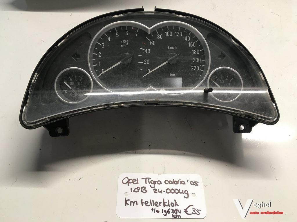 Opel Tigra Cabrio 1.8 2005  2400049   Km tellerklok 13173364