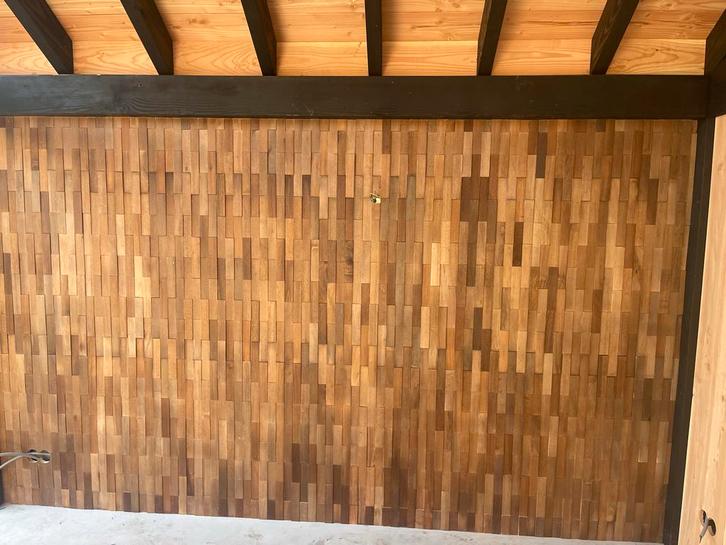 Houten wandpaneel Verona - FSC Borneo Eiken, Doe-het-zelf en Verbouw, Hout en Planken, Nieuw, Overige typen, Overige houtsoorten