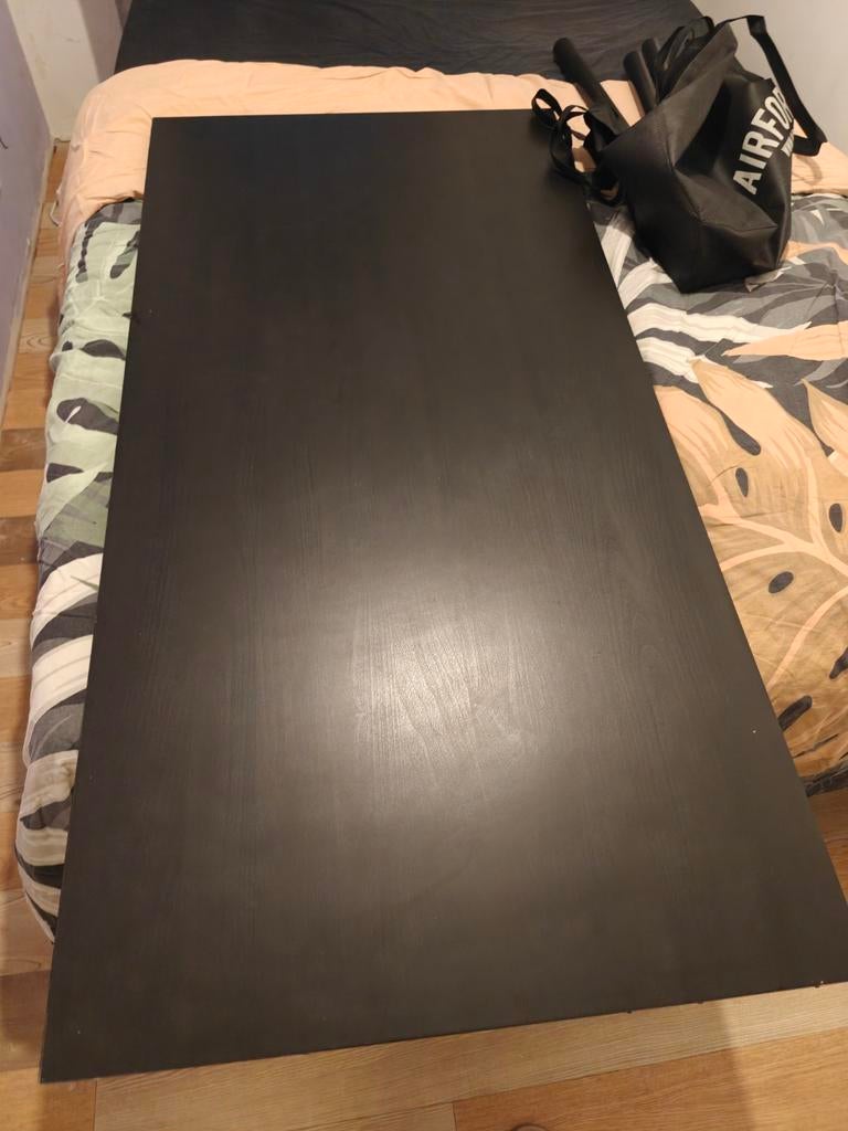 Ikea Olov bureau, Ophalen, Zwart, Gebruikt, Hout