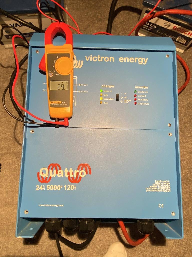 victron quattro 24 5000 120, Watersport en Boten, Navigatiemiddelen en Scheepselektronica, Ophalen, Gebruikt, Overige typen