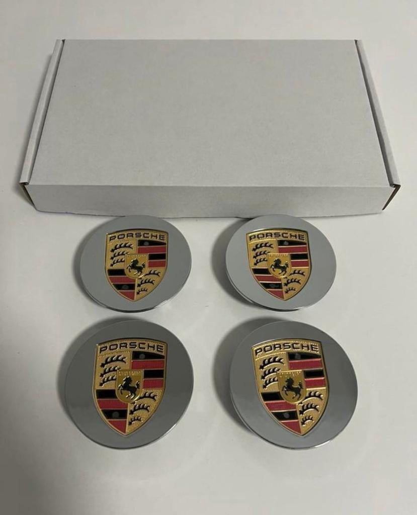 Porsche naafdop naaf kap / wieldoppen – 76mm nieuw chroom, Ophalen of Verzenden, Nieuw