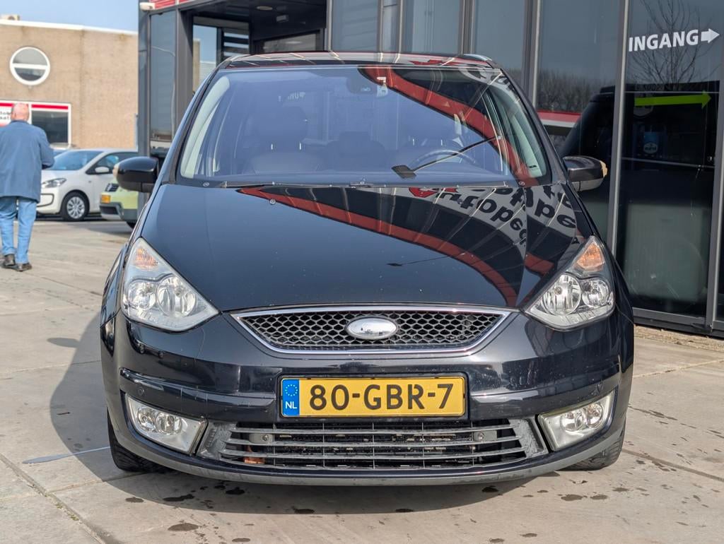 Ford Galaxy 2.0 TDCi Ghia - Pano - Leer - Navi -, Auto's, Ford, Navigatiesysteem, Zwart, 7 stoelen, Zwart