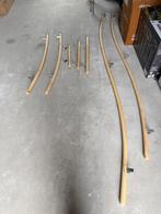 Eikenhouten trapleuningen, Doe-het-zelf en Verbouw, Ladders en Trappen, Ophalen, Nieuw, Trap, 2 tot 4 meter