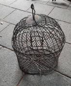 Antiek Brocant Vogelkooitje - Decoratief Metaal, Antiek en Kunst, Ophalen of Verzenden