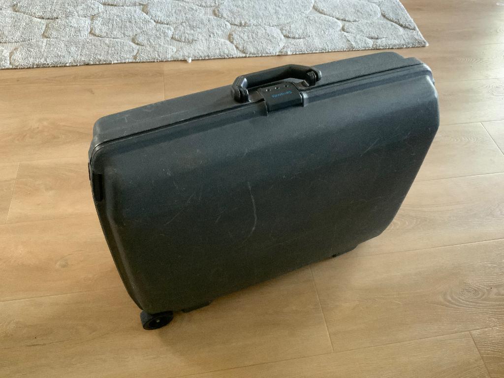 Robuste samsonite koffer (54x65cm), Sieraden, Tassen en Uiterlijk, Koffers, Gebruikt, Hard kunststof, 45 tot 55 cm, Ophalen