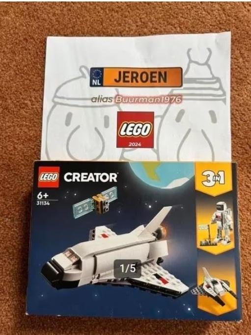 Lego CREATOR 31134 Space Shuttle 3in1 (NIEUW & MISB), Kinderen en Baby's, Speelgoed | Duplo en Lego, Lego, Ophalen of Verzenden