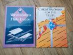 2 dwarsfluitboeken: Abracadabra Flute Duets & Christmas Solo, Muziek en Instrumenten, Bladmuziek, Ophalen of Verzenden, Gebruikt