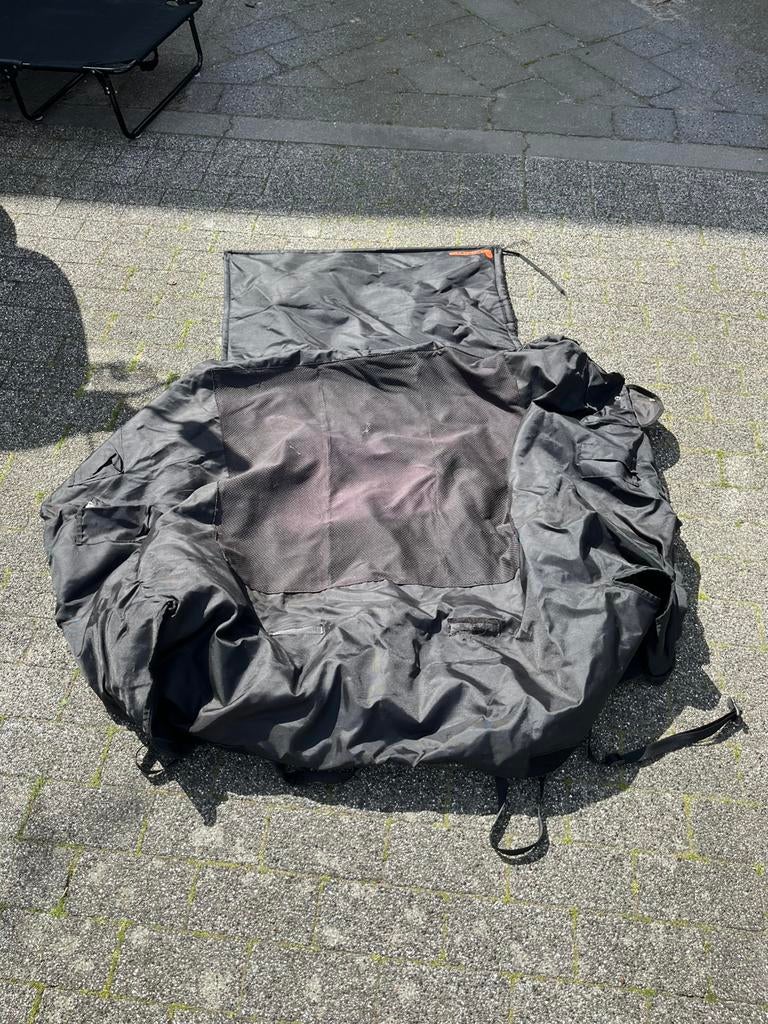 Beschermhoes voor in de achterbak, Ophalen, Gebruikt