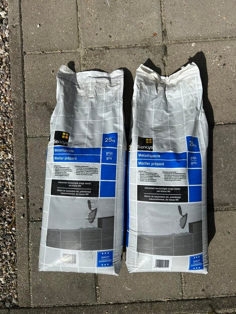 Sencys metselspecie, Ophalen, Nieuw, Overige typen