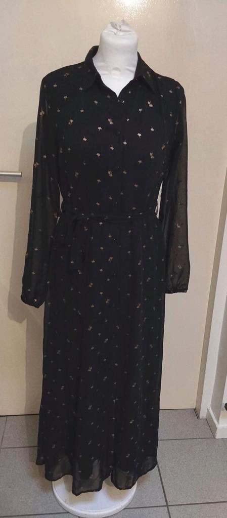 Prachtige lange jurk van Linea Loresi maat 36, Zwart, Ophalen of Verzenden, Zo goed als nieuw, Linea Loresi