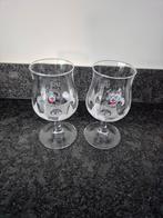 Karmeliet glazen 20 cl 2 stuks, Verzamelen, Ophalen of Verzenden, Zo goed als nieuw, Bierglas