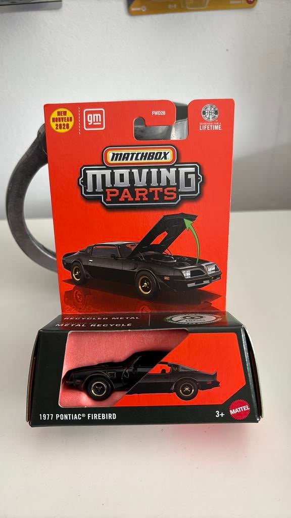 Matchbox 1977 Pontiac Firebird 1/64, Ophalen of Verzenden, Nieuw, Auto