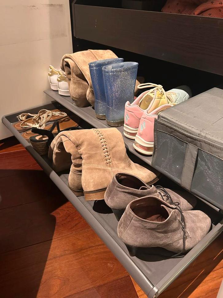 IKEA Pax Komplement schoenenrek 100x58cm - Grijs, Huis en Inrichting, Kasten | Schoenenrekken, Zo goed als nieuw, Ophalen