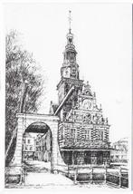 Waaggebouw Alkmaar  Ongelopen ansichtkaart B7963, Verzamelen, Ansichtkaarten | Nederland, Ophalen of Verzenden, 1960 tot 1980