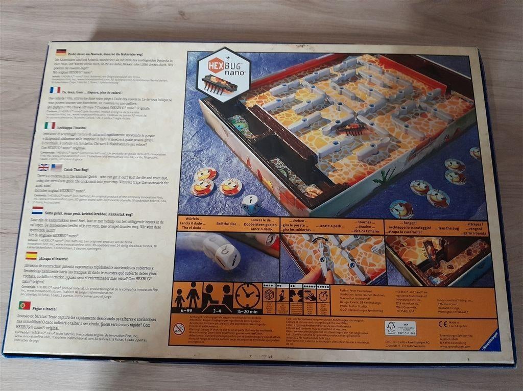 La cucaracha - s1593, Hobby en Vrije tijd, Gezelschapsspellen | Bordspellen, Verzenden, Zo goed als nieuw