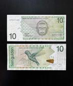 10 Gulden Nederlandse Antillen UNC (2 stuks) | NAf / ANG, Postzegels en Munten, Bankbiljetten | Nederland, Ophalen of Verzenden