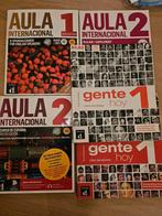 Spaanse taalboeken: Aula Internacional 1 & 2, Gente Hoy 1, Ophalen of Verzenden