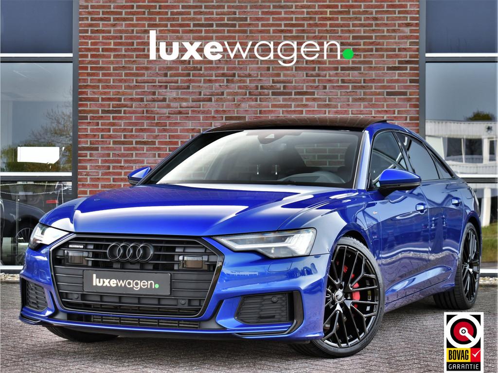 Audi A6 Limousine 55 TFSI e quattro Competition Pano Ultra-b, Automaat, 12 maanden, 14 kWh, Gebruikt