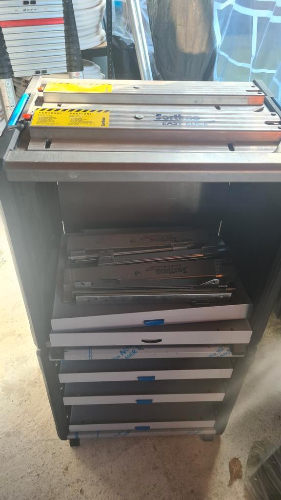 2x Sortimo Workmo Mobiele Werkplek Modules, Doe-het-zelf en Verbouw, IJzerwaren en Bevestigingsmiddelen, Gebruikt, Ophalen