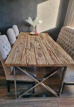 Richmond kensington/ Eric kuster style eettafel, 200 cm of meer, Zo goed als nieuw, Rechthoekig, 50 tot 100 cm