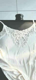 Oud kanten halstuk van antieke onderjurk/ kant, Ophalen of Verzenden, Kant