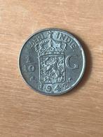 Nederlands-Indië 1/10 Gulden 1942, Postzegels en Munten, Munten | Nederland, Ophalen of Verzenden, Koningin Wilhelmina, Overige waardes