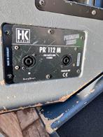 4x floor monitor HK 300 watt 8 ohm, Ophalen of Verzenden, Gebruikt, Minder dan 500 watt