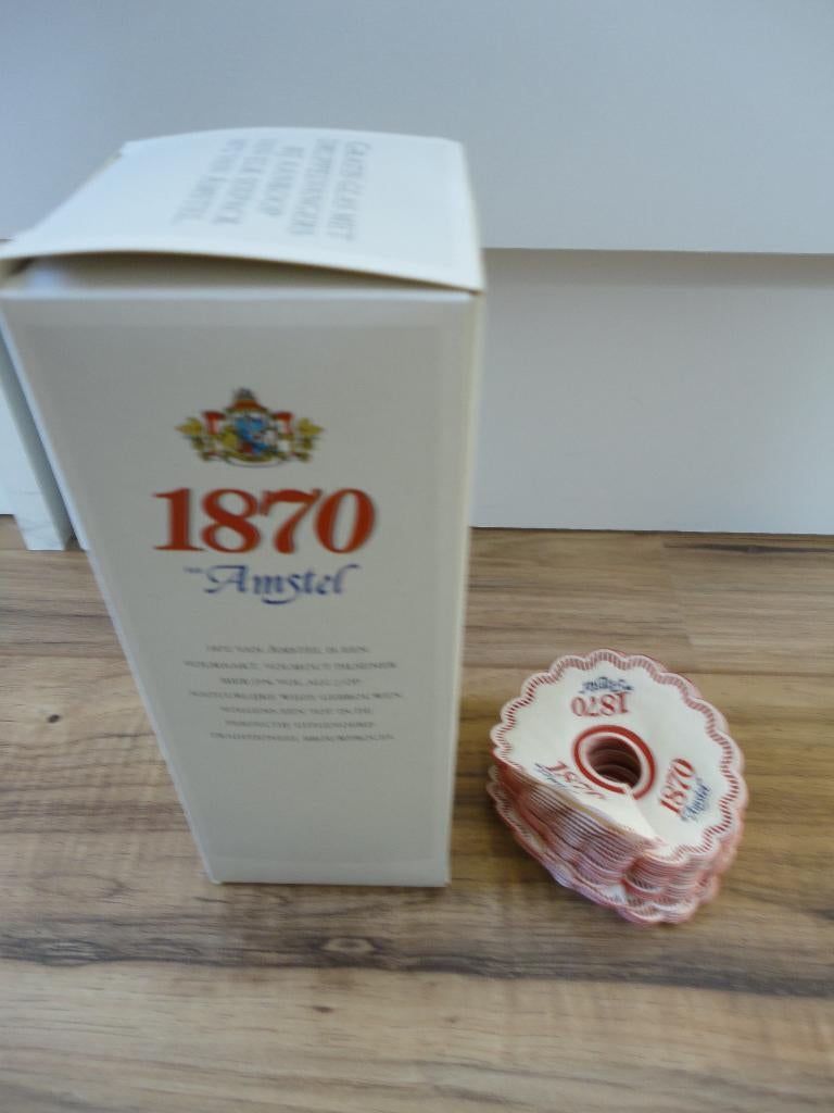 Amstel 1870 druppelvangers, Ophalen of Verzenden, Nieuw, Gebruiksvoorwerp