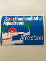 Sticker Sportfondsenbad Aquadroom Amersfoort, Verzenden, Zo goed als nieuw, Sport