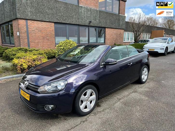 Volkswagen Golf Cabriolet 1.2 TSI BlueMotion Cabrio Boekjes, Auto's, Volkswagen, Bedrijf, Te koop, Golf, ABS, Achteruitrijcamera