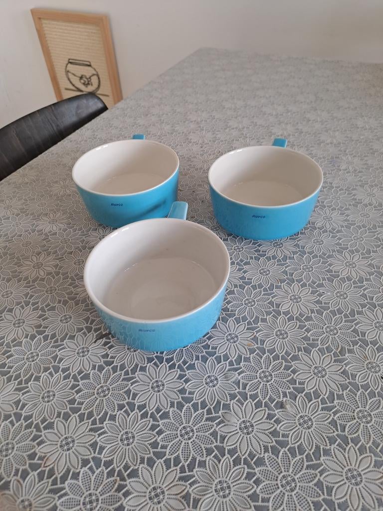 3 Retro Royco Soepkommen van Villeroy&Boch, Luxemburg, Ophalen of Verzenden