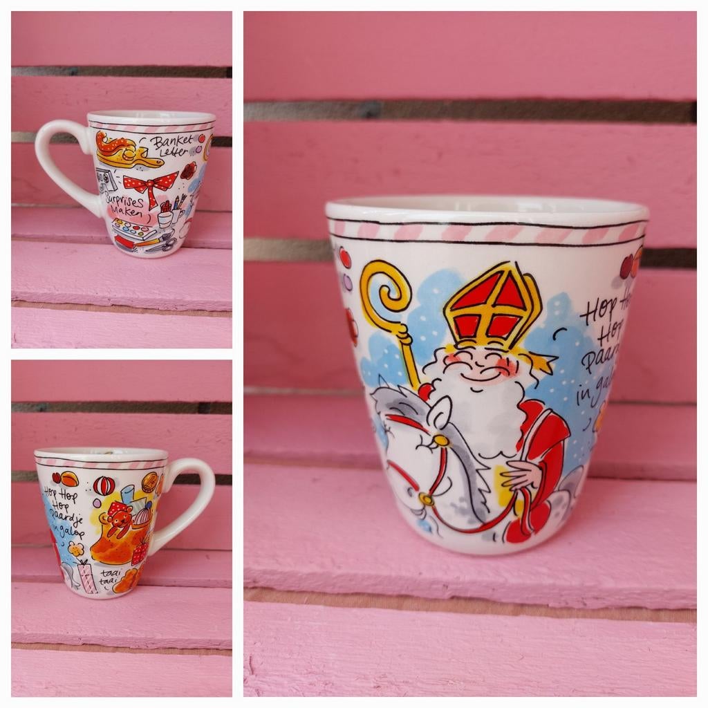 Blond Amsterdam sinterklaas mok 0,35L, Huis en Inrichting, Blond Amsterdam, Ophalen of Verzenden, Zo goed als nieuw, Kop(pen) en/of Schotel(s)