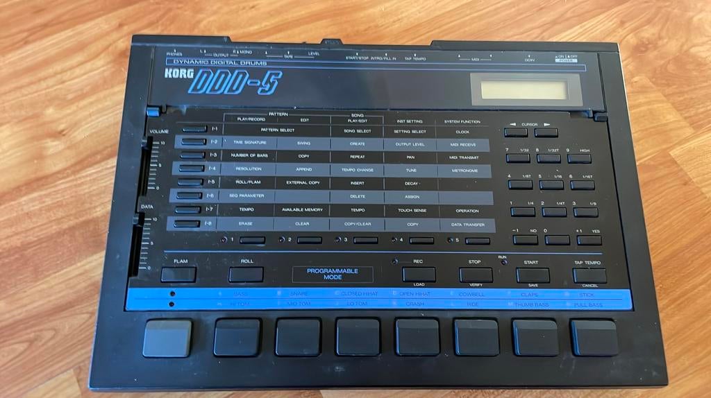 Korg DDD-5 Drumcomputer, Ophalen of Verzenden, Gebruikt, Korg