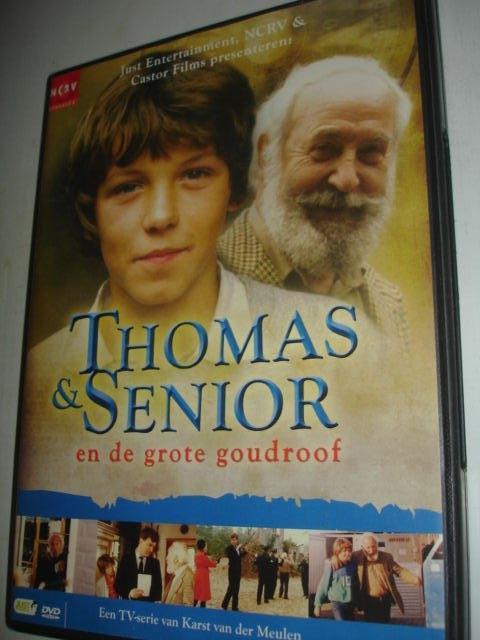 Thomas en Senior- Grote Goudroof- Complete serie- 1985-NIEUW, Cd's en Dvd's, Alle leeftijden, Verzenden, Nieuw in verpakking, Drama