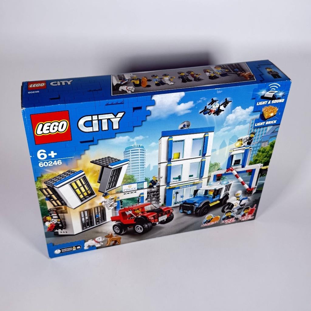 LEGO City 60246 Politiebureau – Nieuw, City, Lego, Nieuw, Ophalen of Verzenden